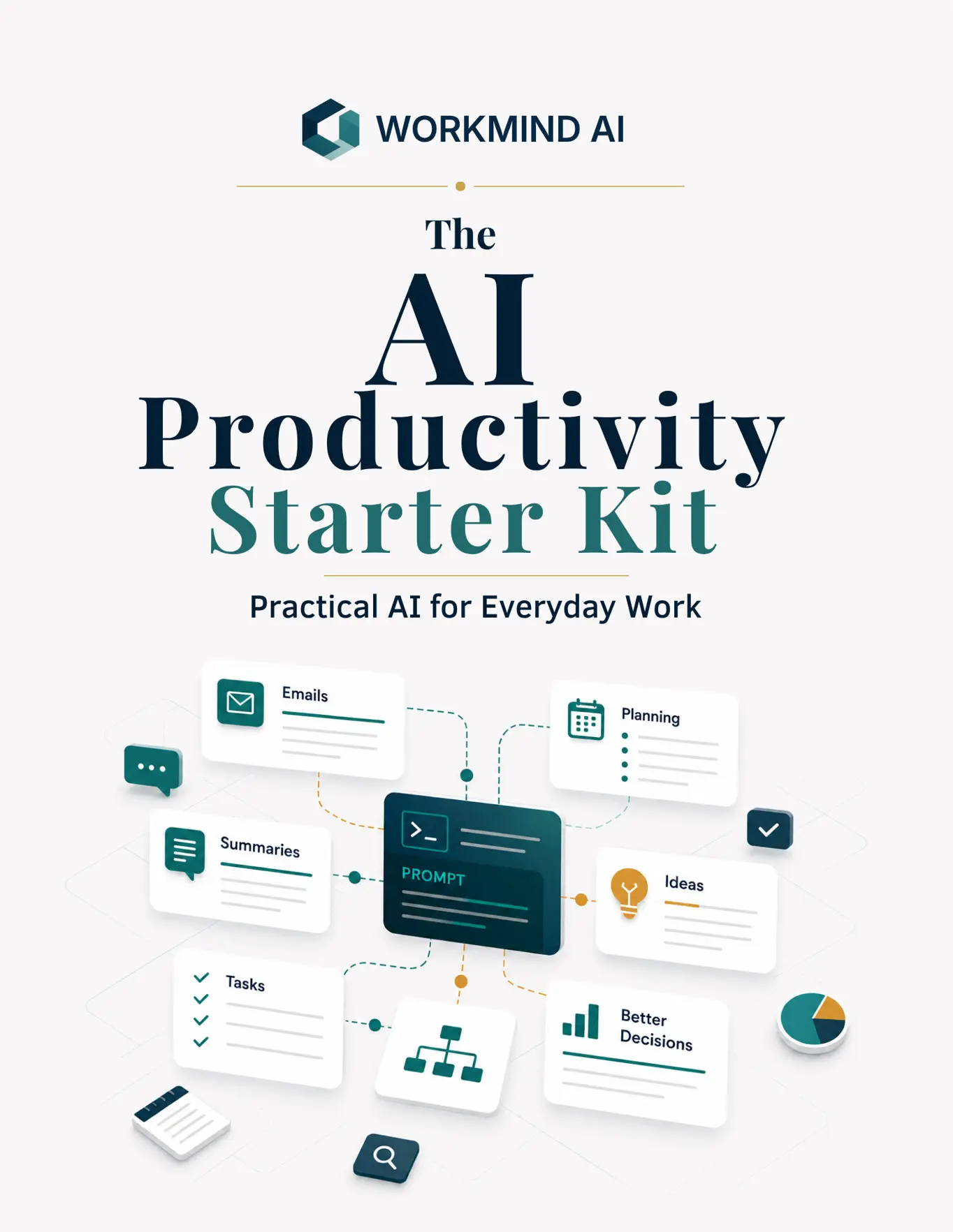 Cover of The AI Productivity Starter Kit ebook